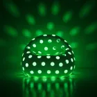 كرسي خارجي مضيء مصنوع من البولي إيثيلين الأبيض، صنع في إيطاليا - Asso Viadurini