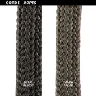 كرسي حديقة مصنوع من الفولاذ والحبل، صنع في إيطاليا، قطعتين - برون Viadurini