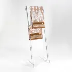 حامل مناشف من مادة البولي ميثيل ميثاكريلات (PMMA) مصنوع في إيطاليا - طرزان Viadurini