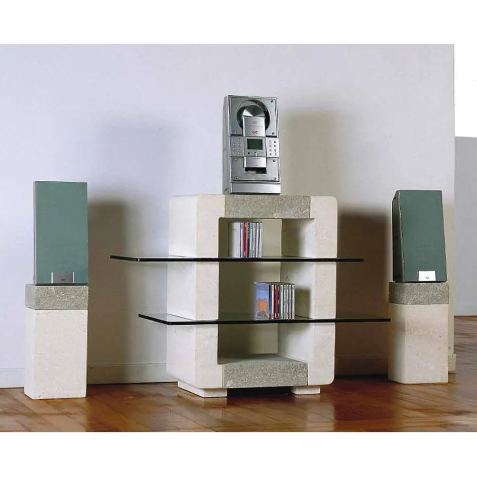 منفذ تلفزيون ستون هاي فاي ونظارات زيني ديزاين الحديثة Viadurini