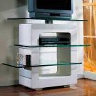 باب زجاجي معاصر قابل للتعديل وباب كريستالي حديث من آغنيس Viadurini