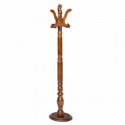 حامل أرضي بقاعدة خشبية من مادة MDF صنع في إيطاليا روميو Viadurini