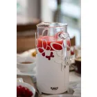 حامل زجاجات عصري من الحديد باللون الأبيض أو البيج أو العاجي، صنع في إيطاليا - لايدن Viadurini