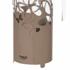 حامل زجاجات عصري من الحديد باللون الأبيض أو البيج أو العاجي، صنع في إيطاليا - لايدن Viadurini