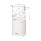 حامل زجاجات عصري من الحديد باللون الأبيض أو البيج أو العاجي، صنع في إيطاليا - لايدن Viadurini