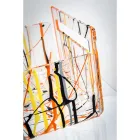 وعاء فاكهة عصري ملون من البليكسيجلاس، صنع في إيطاليا - ملتي فروتس Viadurini