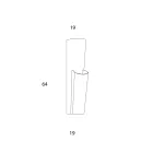 حامل مظلة من المعدن المطلي باللونين الذهبي والبرونزي، صنع في إيطاليا - أزاليا Viadurini