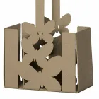 حامل أدوات مائدة عصري باللون الأبيض أو البيج أو العاجي، مصنوع من الحديد الإيطالي - لايدا Viadurini