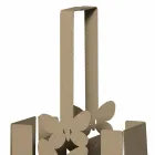 حامل أدوات مائدة عصري باللون الأبيض أو البيج أو العاجي، مصنوع من الحديد الإيطالي - لايدا Viadurini