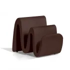 رف مجلات عصري من البولي إيثيلين الملون، صنع في إيطاليا - مونوز Viadurini