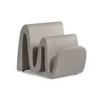 رف مجلات عصري من البولي إيثيلين الملون، صنع في إيطاليا - مونوز Viadurini