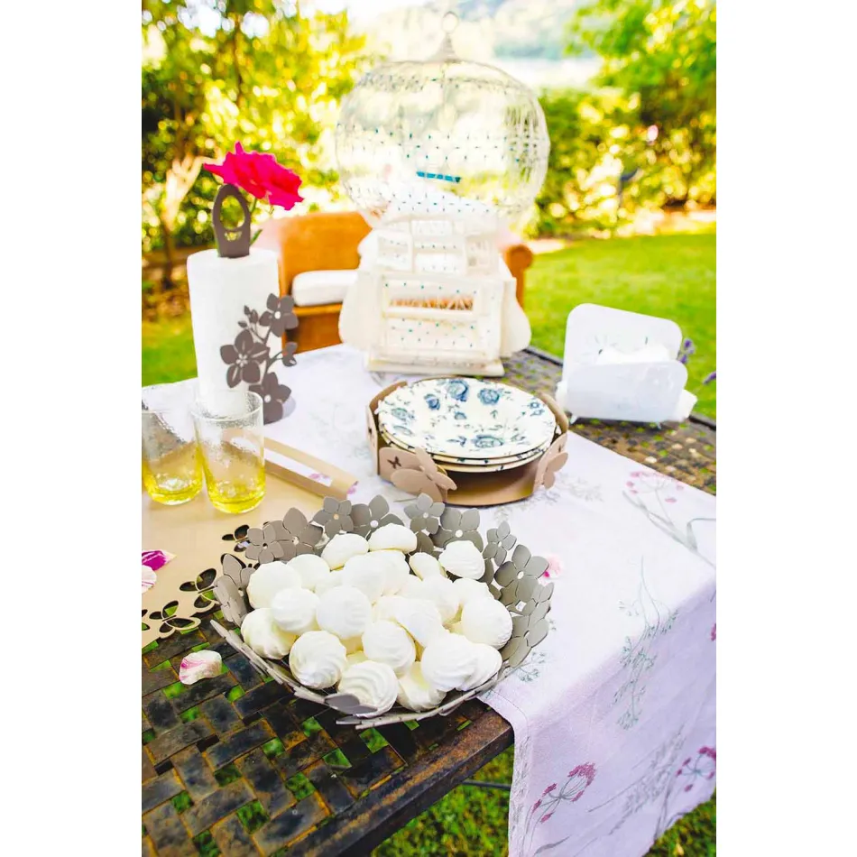 حامل ورق مطبخ بتصميم عصري مصنوع من الحديد في إيطاليا - ماركن Viadurini