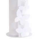 حامل ورق مطبخ عصري باللون الأبيض أو البيج أو العاجي، مصنوع من الحديد في إيطاليا - لايدن Viadurini