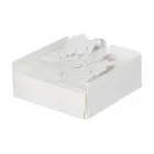 حامل مناديل عصري منخفض مزهر باللون الأزرق الحديدي أو الأبيض أو الطيني - ماركن Viadurini