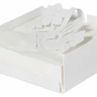 حامل مناديل عصري منخفض مزهر باللون الأزرق الحديدي أو الأبيض أو الطيني - ماركن Viadurini