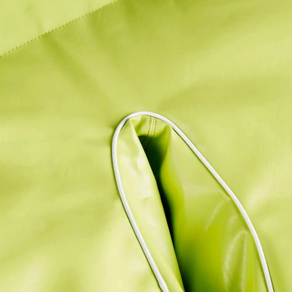 وسائد هوائية خارجية وداخلية مصنوعة من الجلد الصناعي مقاومة للماء بتصميم بحري من فيلو Viadurini