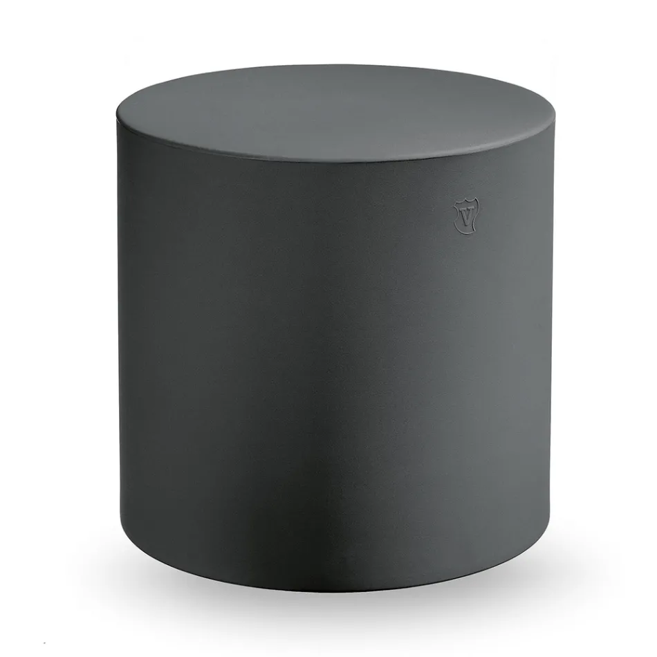 وسادة حديقة أسطوانية من البولي إيثيلين الملون، صنع في إيطاليا - فيكي Viadurini