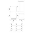 بوف حديقة من البولي إيثيلين بثمانية لمسات نهائية، صنع في إيطاليا - فيكي Viadurini