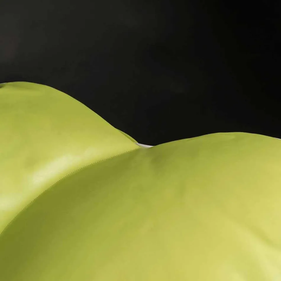 تصميم عثماني من الجلد الصناعي من الداخل والخارج بتصميم بحري من بوتوس Viadurini