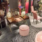 تصميم بوف من القماش بيل 1 Viadurini