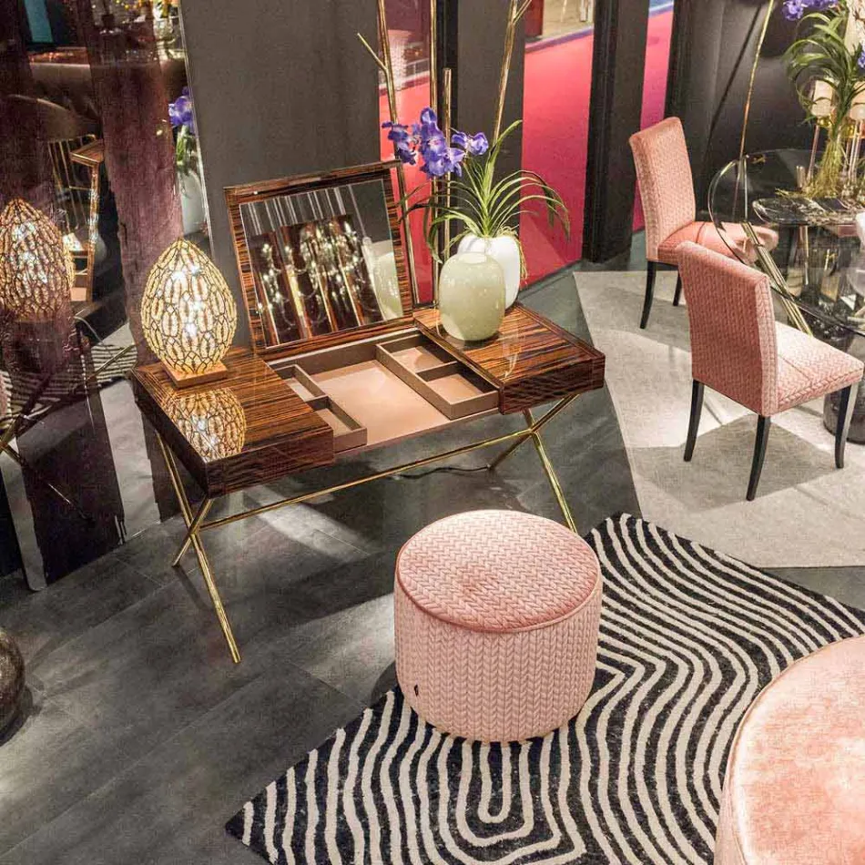 تصميم بوف من القماش بيل 1 Viadurini