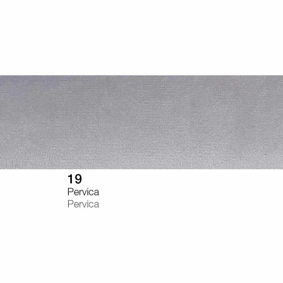 مسند قدم مربع مبطن ومغطى بقماش مصنوع في إيطاليا - مارلي Viadurini