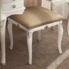 بوف كلاسيكي من الخشب المغطى بالقماش، صنع في إيطاليا - كامبريدج Viadurini