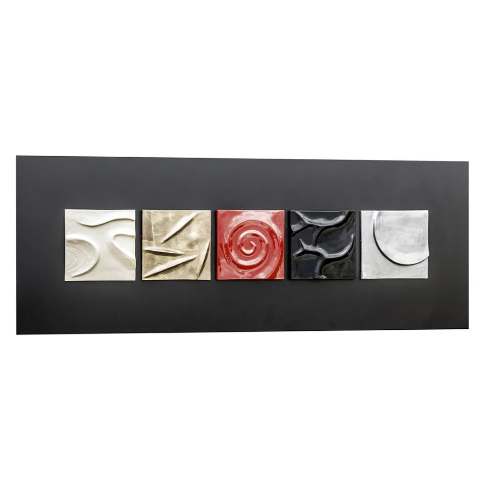 لوحة فنية حديثة بعنوان "موما" من تصميم فيادوريني ديكور، صنعت في إيطاليا Viadurini