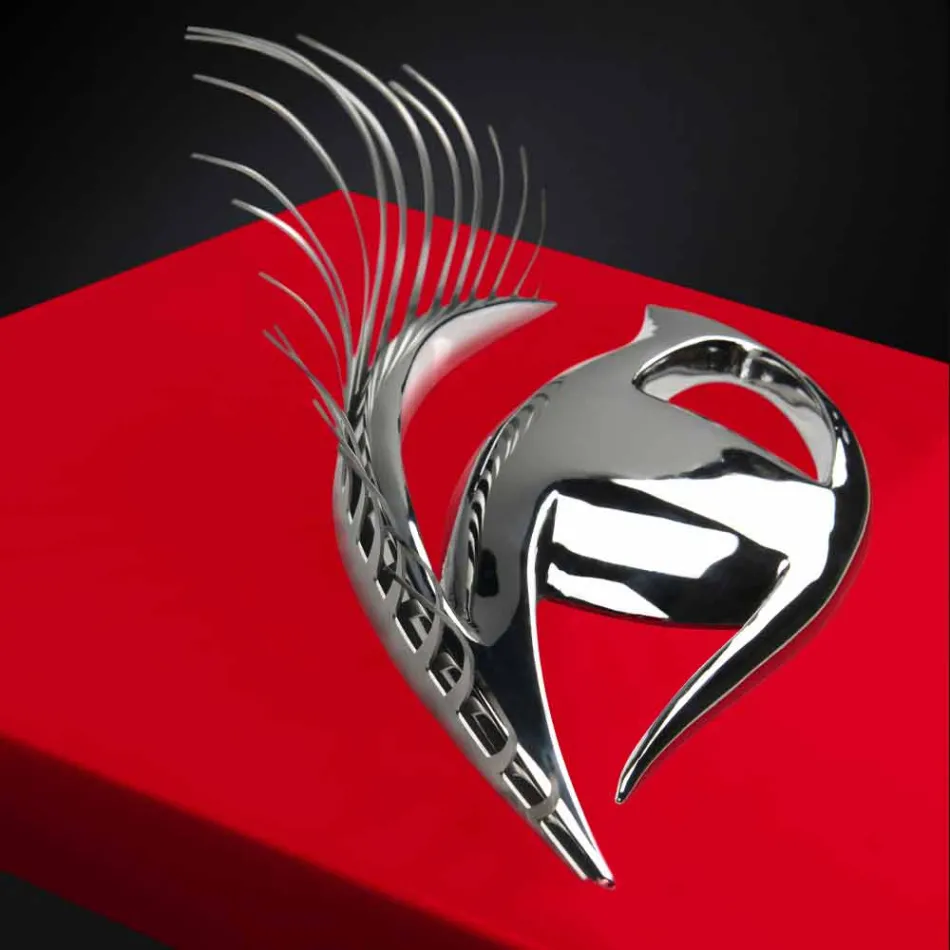 إطار حرفي حديث من الخشب والصلب والراتنج مصنوع في إيطاليا - عين Viadurini