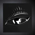 إطار حرفي حديث من الخشب والصلب والراتنج مصنوع في إيطاليا - عين Viadurini