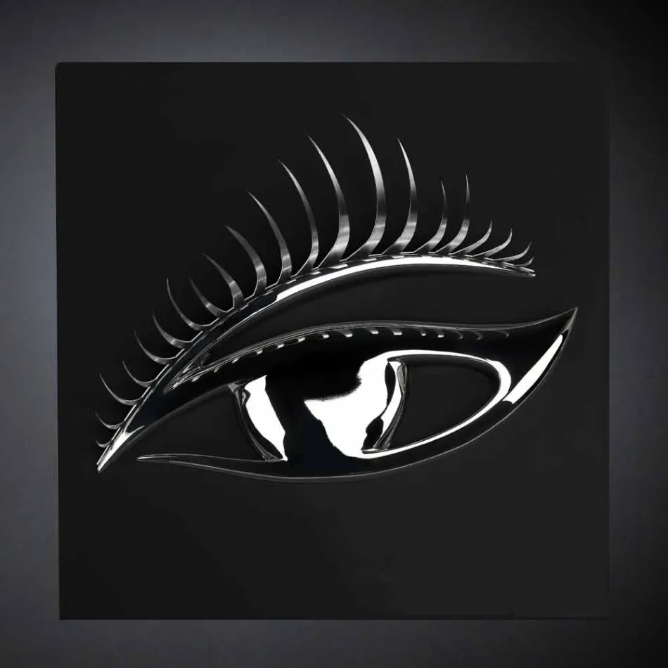 إطار حرفي حديث من الخشب والصلب والراتنج مصنوع في إيطاليا - عين Viadurini