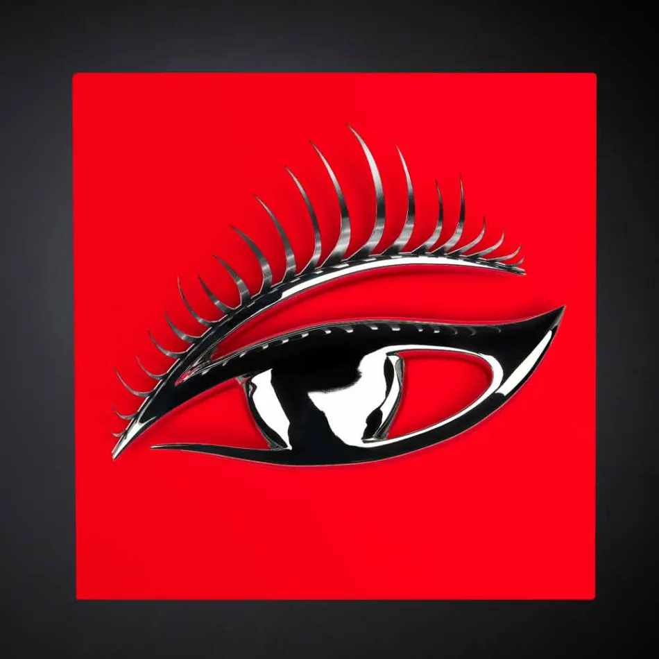 إطار حرفي حديث من الخشب والصلب والراتنج مصنوع في إيطاليا - عين Viadurini