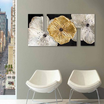 إطار بتونيا صغير ذهبي Pintdecor Viadurini