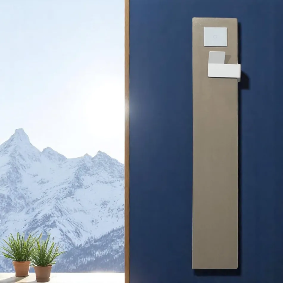 مدفأة كهربائية مع لوحة لمس ومؤقت ذكي وواي فاي مع أليكسا قياسي - رائع Viadurini