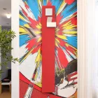 مدفأة كهربائية مع لوحة لمس ومؤقت ذكي وواي فاي مع أليكسا قياسي - رائع Viadurini