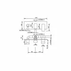 خلاط دش بتصميم ثلاثي الاتجاهات، صنع في إيطاليا - سيكا Viadurini