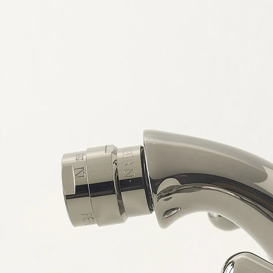 حنفية بيديه نحاسية بفتحة واحدة مع نفايات كلاسيكية - إركولينا Viadurini