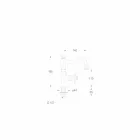 حنفية حوض حمام أحادية الماء بتصميم نحاسي، صنع في إيطاليا - Binsu Viadurini