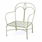 صالة خارجية بهيكل حديدي مصنوع يدويًا في إيطاليا - ميليندا Viadurini