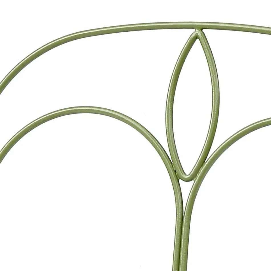 صالة خارجية بهيكل حديدي مصنوع يدويًا في إيطاليا - ميليندا Viadurini