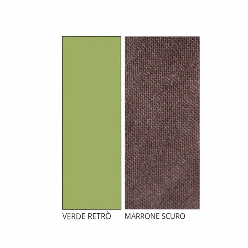 صالة خارجية بهيكل حديدي مصنوع يدويًا في إيطاليا - ميليندا Viadurini