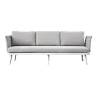 غرفة معيشة خارجية مع طاولة قهوة من الألومنيوم بألوان مختلفة - هارموني Viadurini