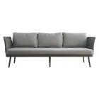 غرفة معيشة خارجية مع طاولة قهوة من الألومنيوم بألوان مختلفة - هارموني Viadurini