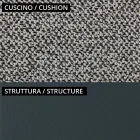 صالة حديقة مع أريكة واحدة وكرسيين بذراعين صنع في إيطاليا - زارع Viadurini