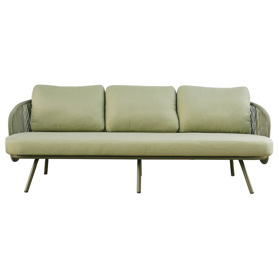 غرفة معيشة حديقة من الألومنيوم باللون الأحمر أو الأخضر - ريجالايز Viadurini