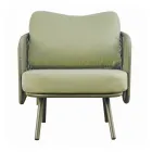 غرفة معيشة حديقة من الألومنيوم باللون الأحمر أو الأخضر - ريجالايز Viadurini