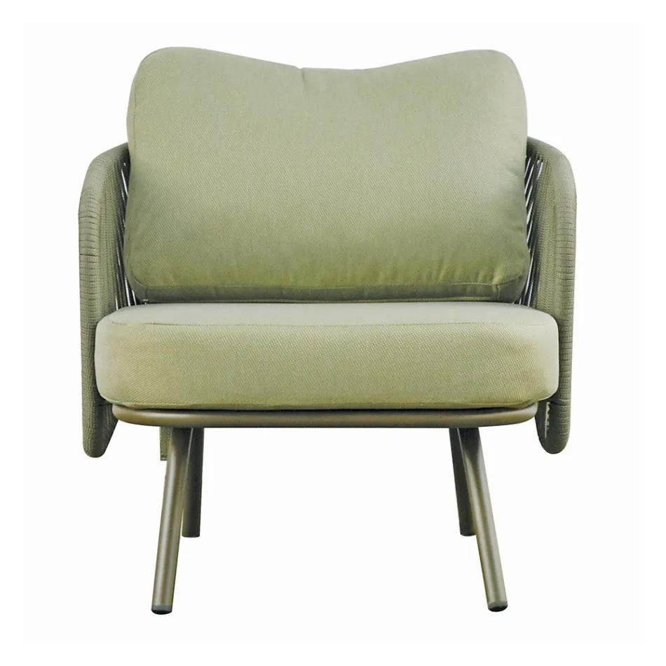 غرفة معيشة حديقة من الألومنيوم باللون الأحمر أو الأخضر - ريجالايز Viadurini