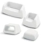 طقم جلوس للحديقة من البولي إيثيلين الملون، صنع في إيطاليا، 4 قطع - أقلام Viadurini