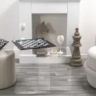 رقعة شطرنج حديثة من زجاج شبكي أسود أو أبيض، صُنعت في إيطاليا - كش ملك Viadurini