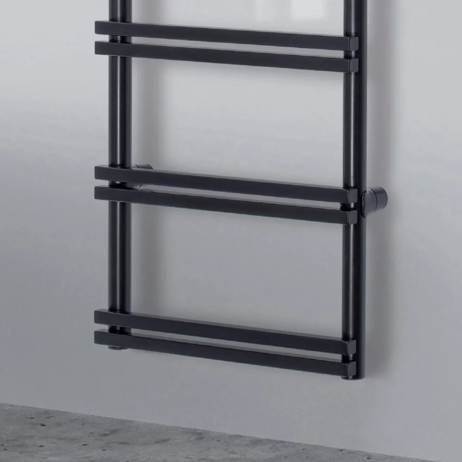 سخان مناشف كهربائي مع مجمعات عمودية صنع في إيطاليا - جينجر Viadurini